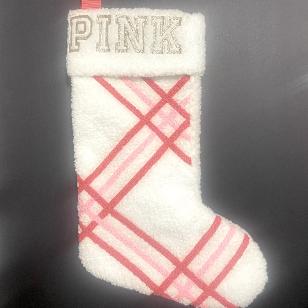 NWT Pink Victorias Secret Christmas stocking! 🎄🎅💫🎁